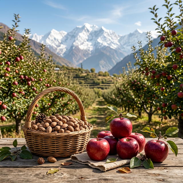 Kinnauri Apples & Chilgoza